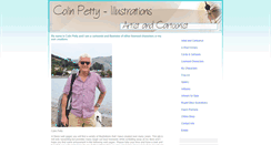Desktop Screenshot of colinpetty-illustrations.com